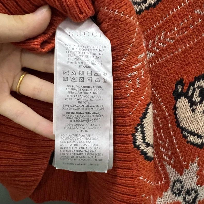 Gucci Gucci Disney Disney co-branded Mickey Mouse full-print knit Size US S / EU 44-46 / 1 - 4 Thumbnail