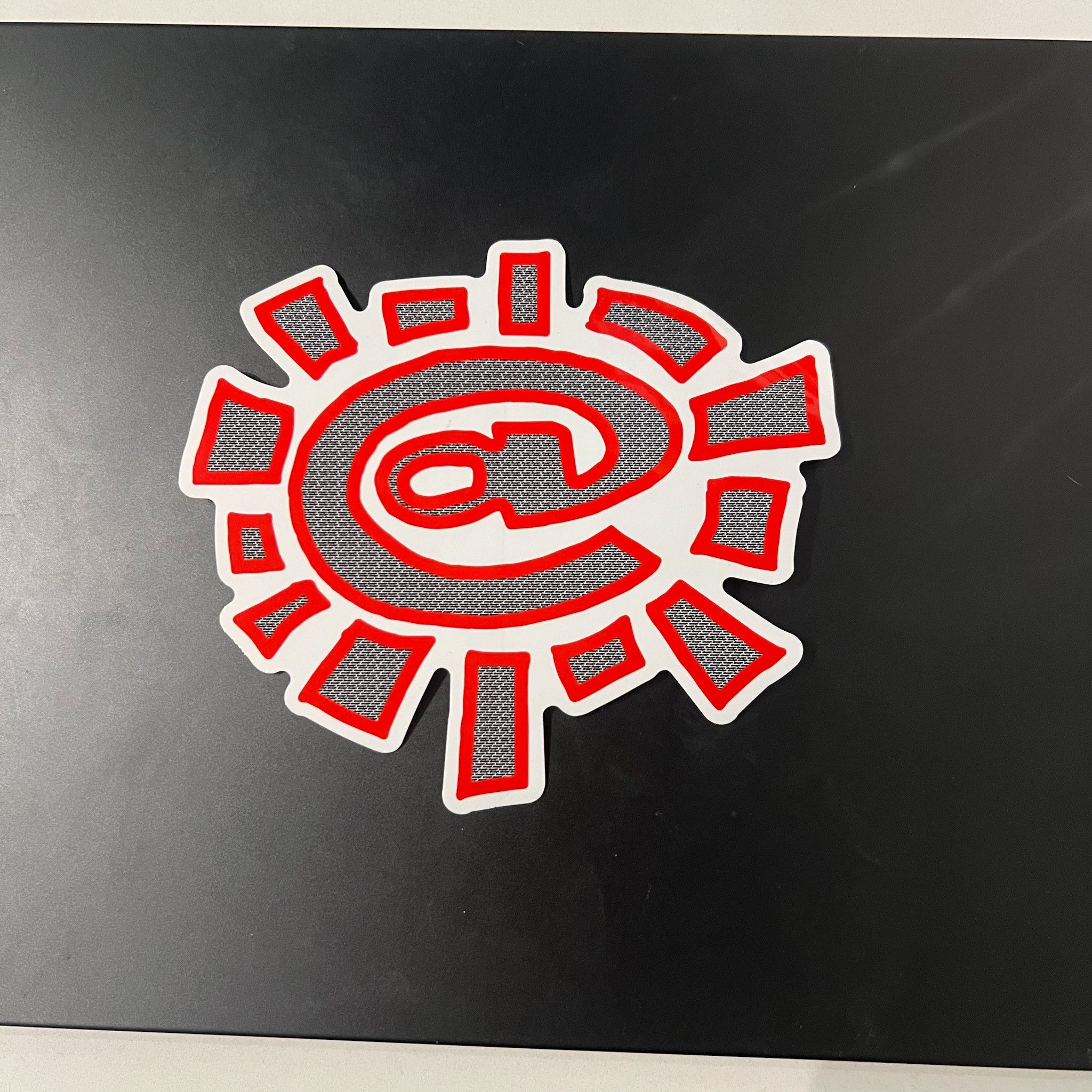 always do what you should do Always @ Sun Logo Sticker Red/Grey Size ONE SIZE - 2 Thumbnail