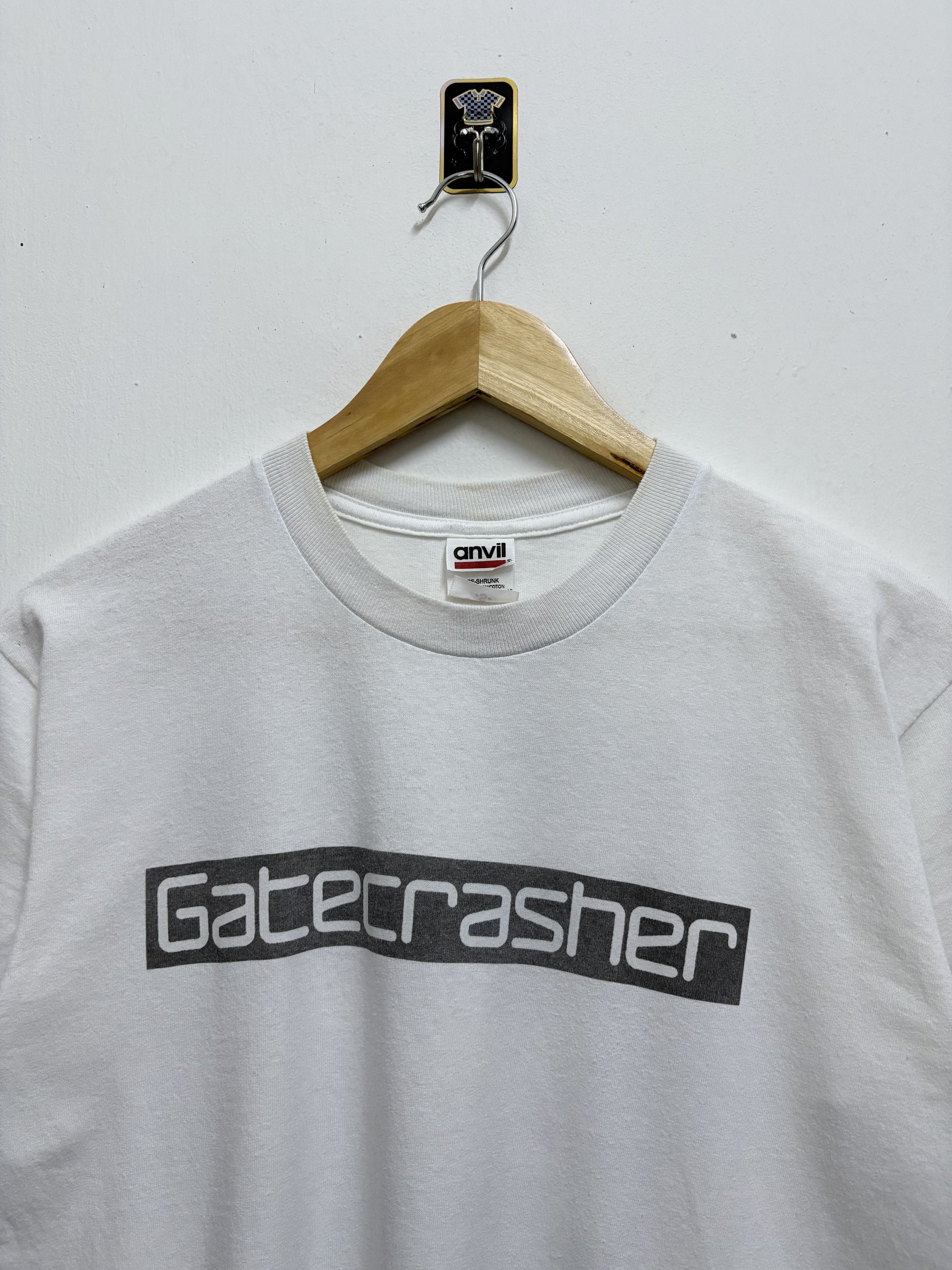 Band Tees 2000's Gatecrasher Immortal - Trance Music UK Ringer T-Shirt Size US S / EU 44-46 / 1 - 4 Thumbnail