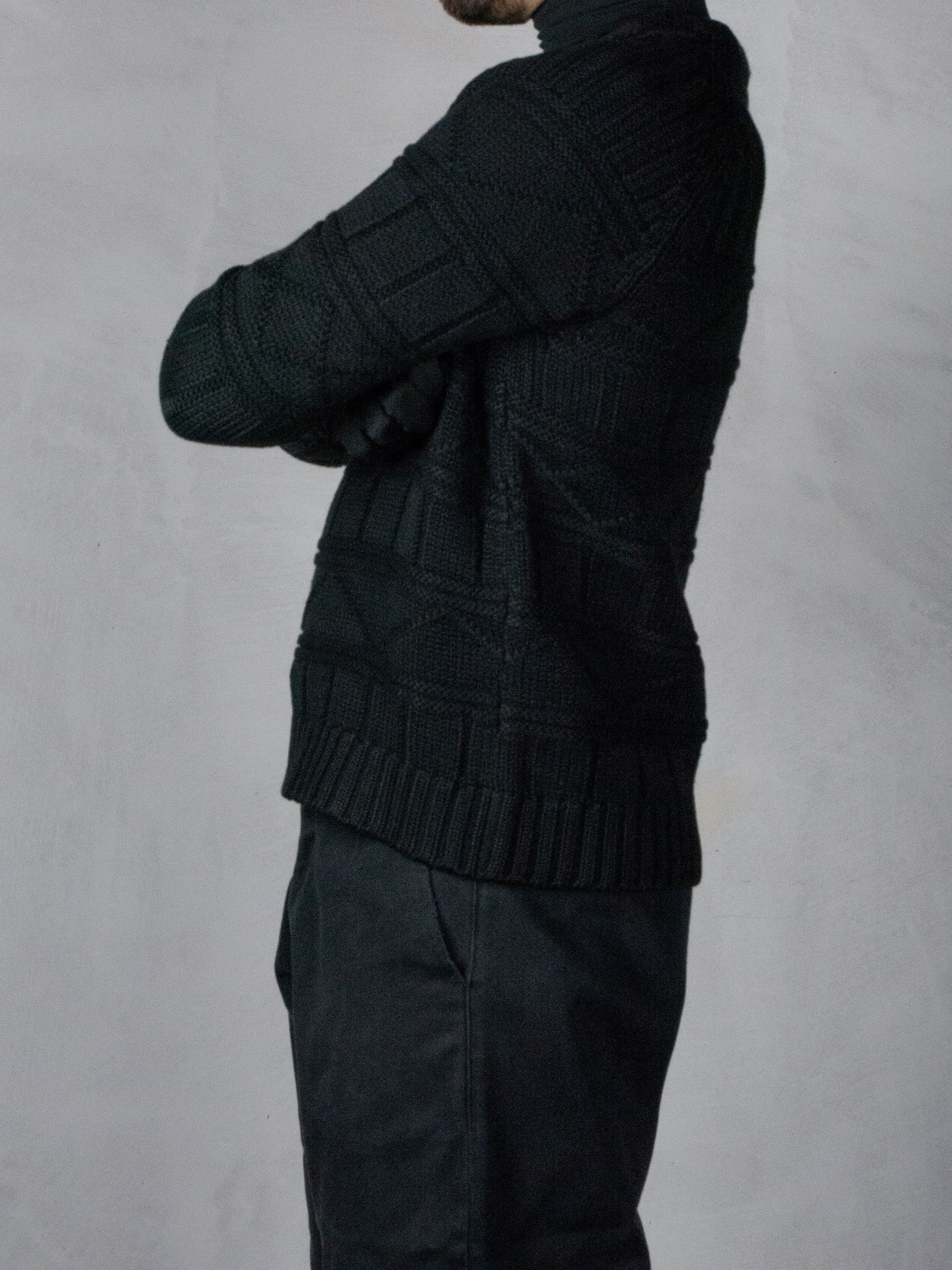 Gosha Rubchinskiy Gosha Rubchinskiy - A/W 2012 - intarsia knit sweater Size US M / EU 48-50 / 2 - 8 Thumbnail