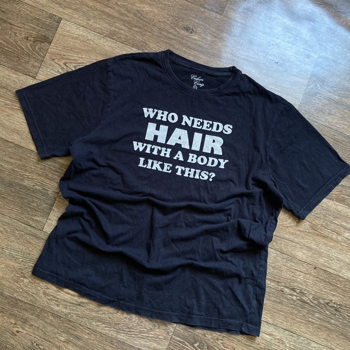 20471120 × Vintage Vintage Adult Y2K Humour T-Shirt Size US L / EU 52-54 / 3 - 1 Thumbnail
