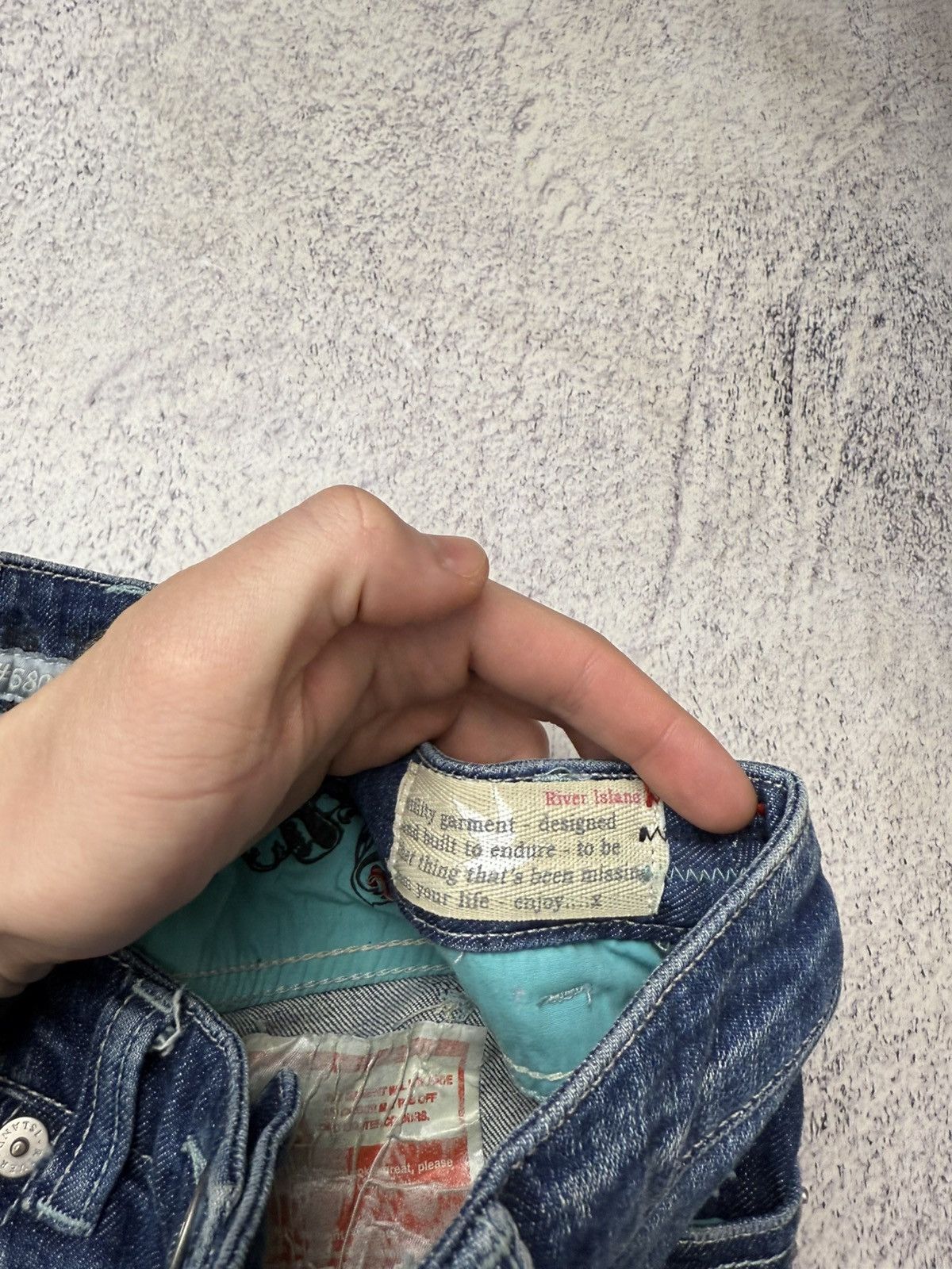 Japanese Brand Vintage Women’s Flared Jeans Y2K Japanese Size 28" / US 6 / IT 42 - 12 Thumbnail