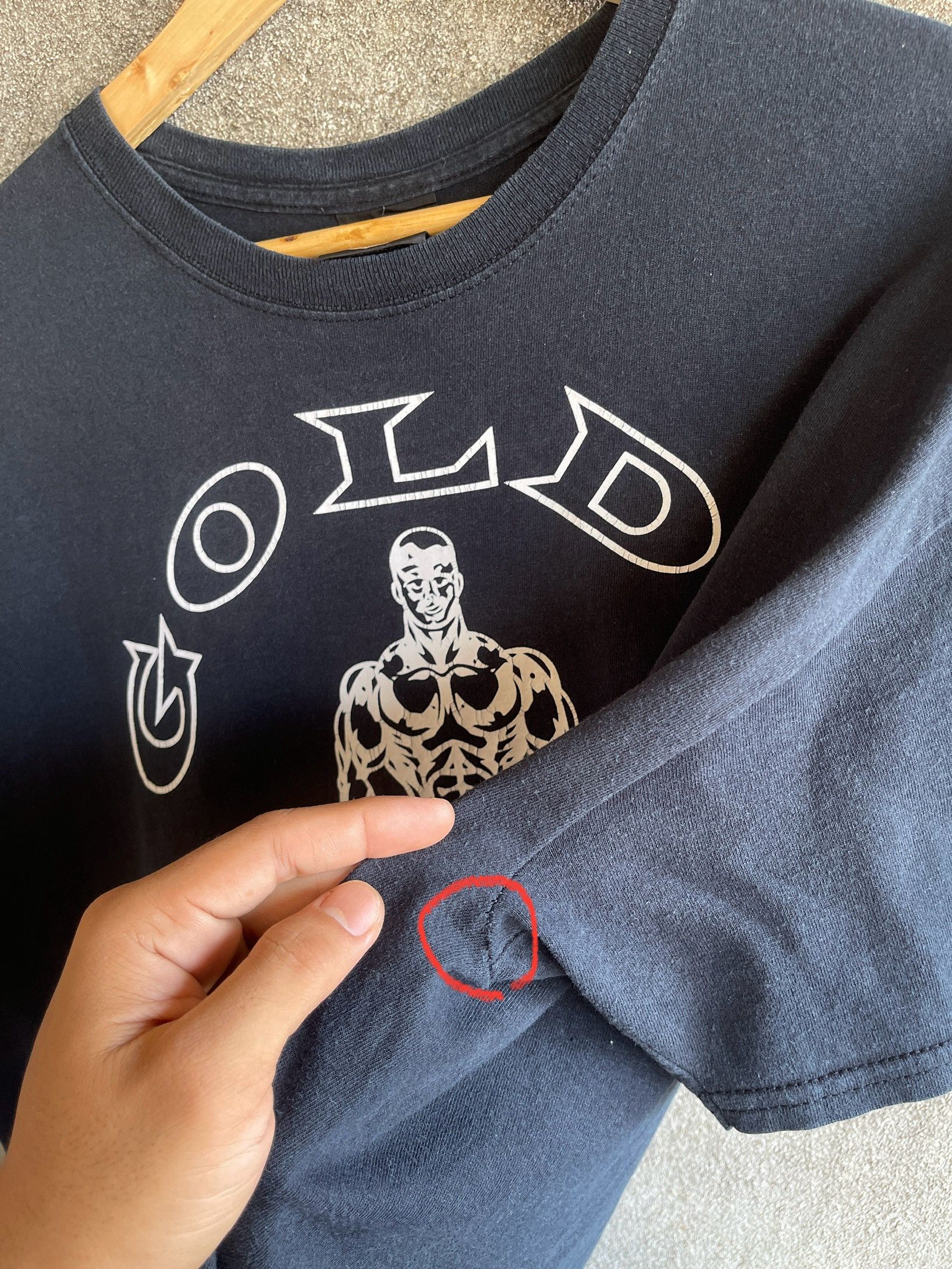 Gymshark Vintage y2k🔥GOLD’S GYM🔥Venice,California USA Big Logo Tee Size US XL / EU 56 / 4 - 8 Thumbnail