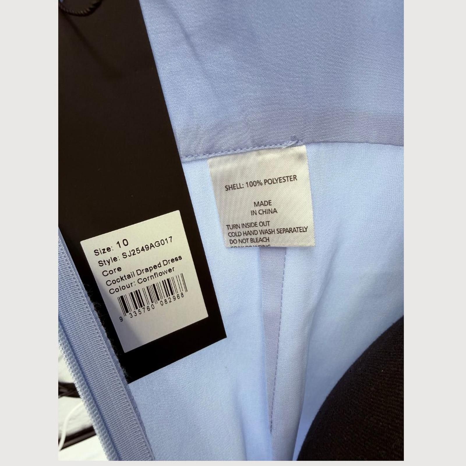 Other Shona Joy Cornflower Blue Cocktail Dress US 6 Size M / US 6-8 / IT 42-44 - 6 Thumbnail