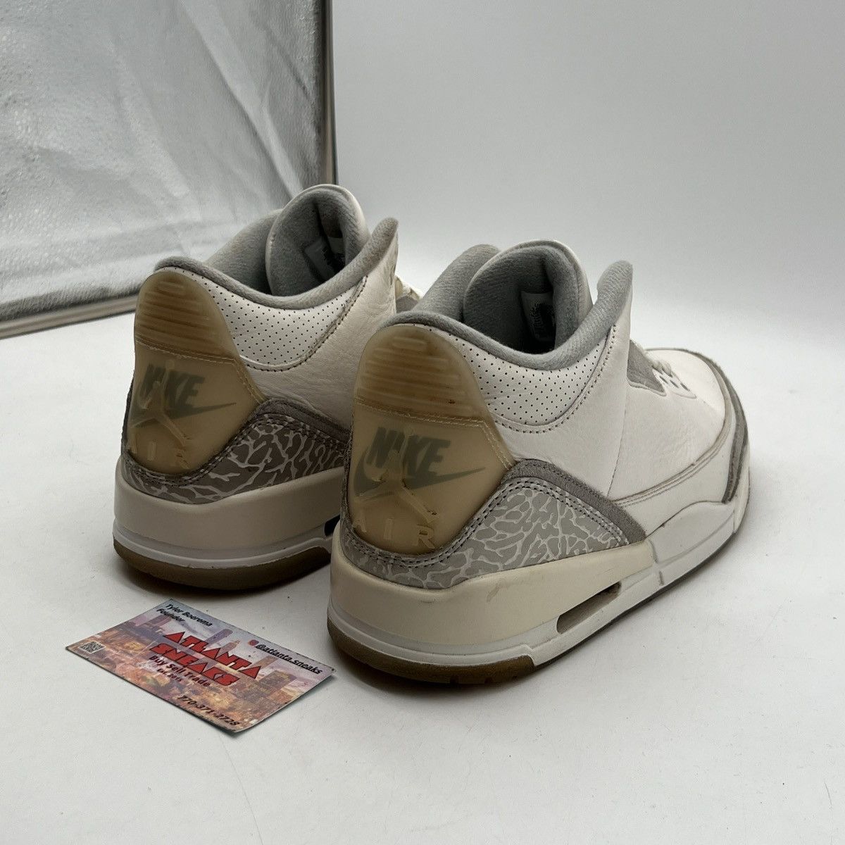 Jordan Brand Air Jordan 3 Craft ivory Size US 10.5 / EU 43-44 - 5 Thumbnail