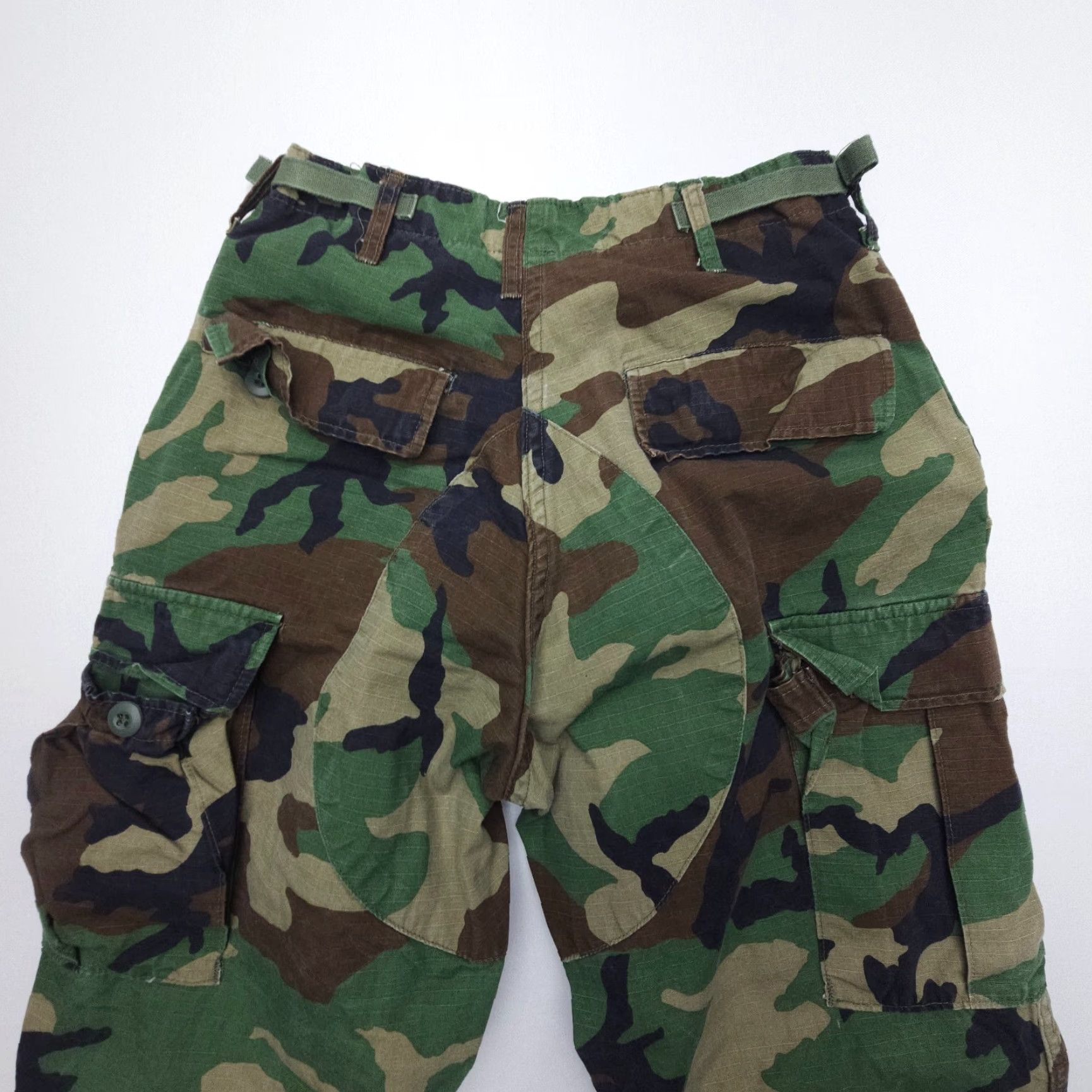 Propper PROPPER Cargo Pants Pants Cargo Adult Small Green Camo Cargo Combat Work Jeans Cotton Canvas Military Green Army Pocket Straight Regular Men Size US 29 - 8 Thumbnail