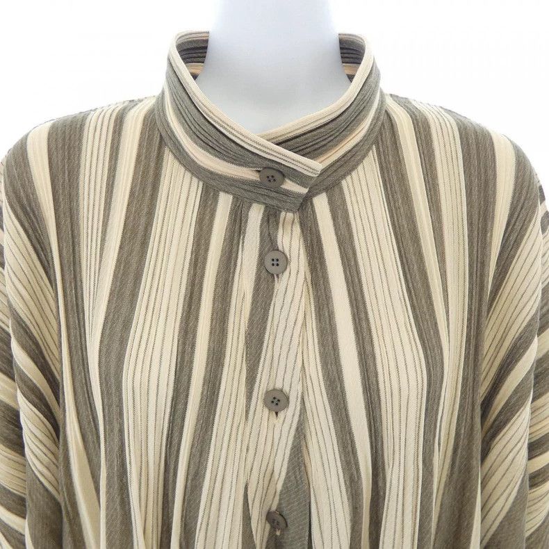 Issey Miyake Issey Miyake Striped long cardigan Size L / US 10 / IT 46 - 3 Thumbnail