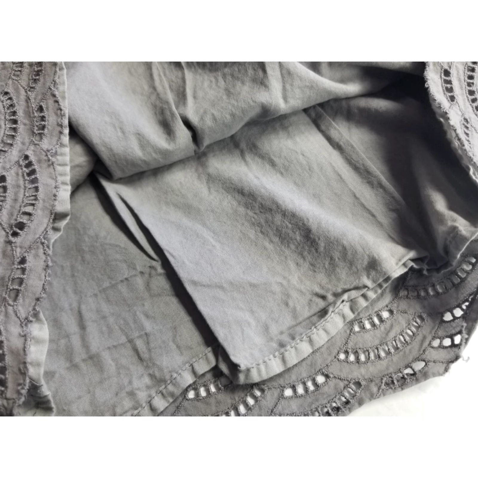 J.Crew J.CREW Mini Skirt Gray Cotton Lined Size 0 Women Short Skirt Winter Spring Summer Fall Vintage? No Size 25" / US 0 / IT 36 - 5 Thumbnail