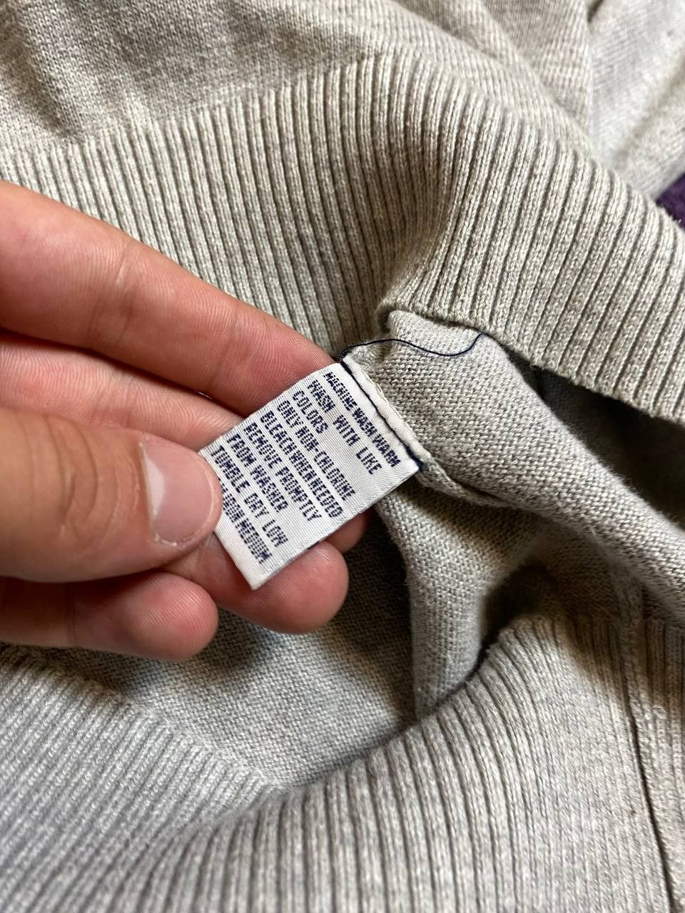 Polo Ralph Lauren Vintage gray Sweaters Polo Ralph Lauren logo crazy Y2K Size US S / EU 44-46 / 1 - 3 Thumbnail