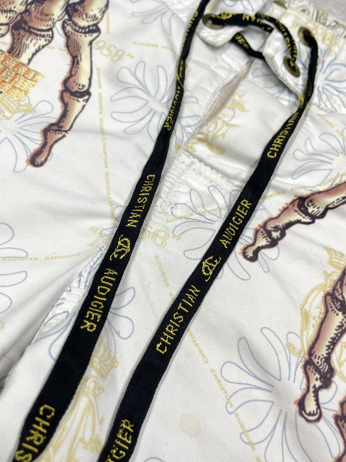 Christian Audigier Christian Audigier Skull Bones Shorts Ed Hardy Full Print Size US 32 / EU 48 - 15 Thumbnail