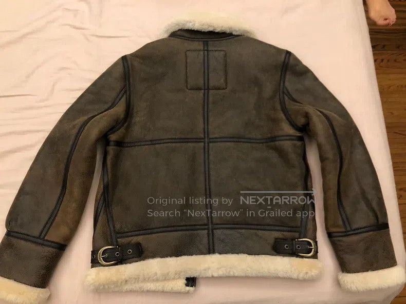 Schott Schott American B3 fur integrated Size XL / US 12-14 / IT 48-50 - 7 Thumbnail