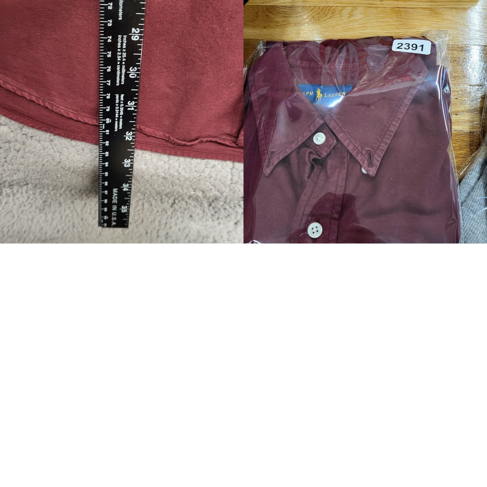 Ralph Lauren Ralph Lauren Shirt Mens XL Button-Down Long Sleeve Red Blue Pony Casual Size US XL / EU 56 / 4 - 9 Thumbnail