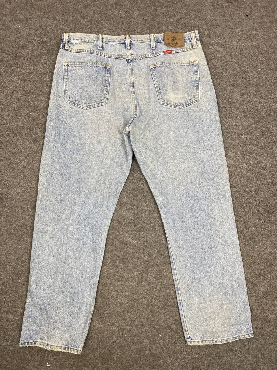 Wrangler vintage wrangler regular fit distressed denim Size US 40 / EU 56 - 1 Thumbnail