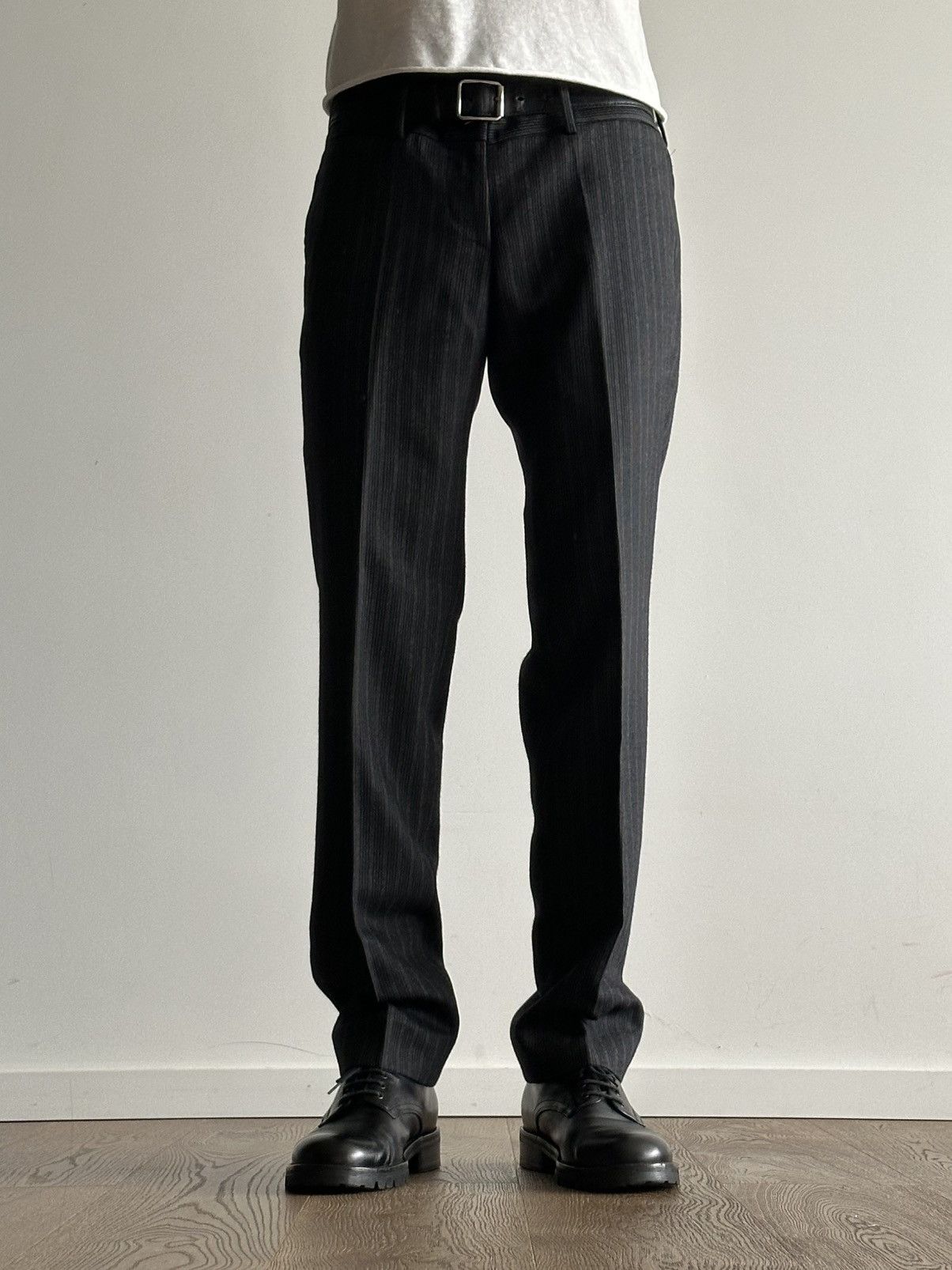 Gucci Gucci by Tom Ford Striped Wool Pants Size US 32 / EU 48 - 1 Thumbnail