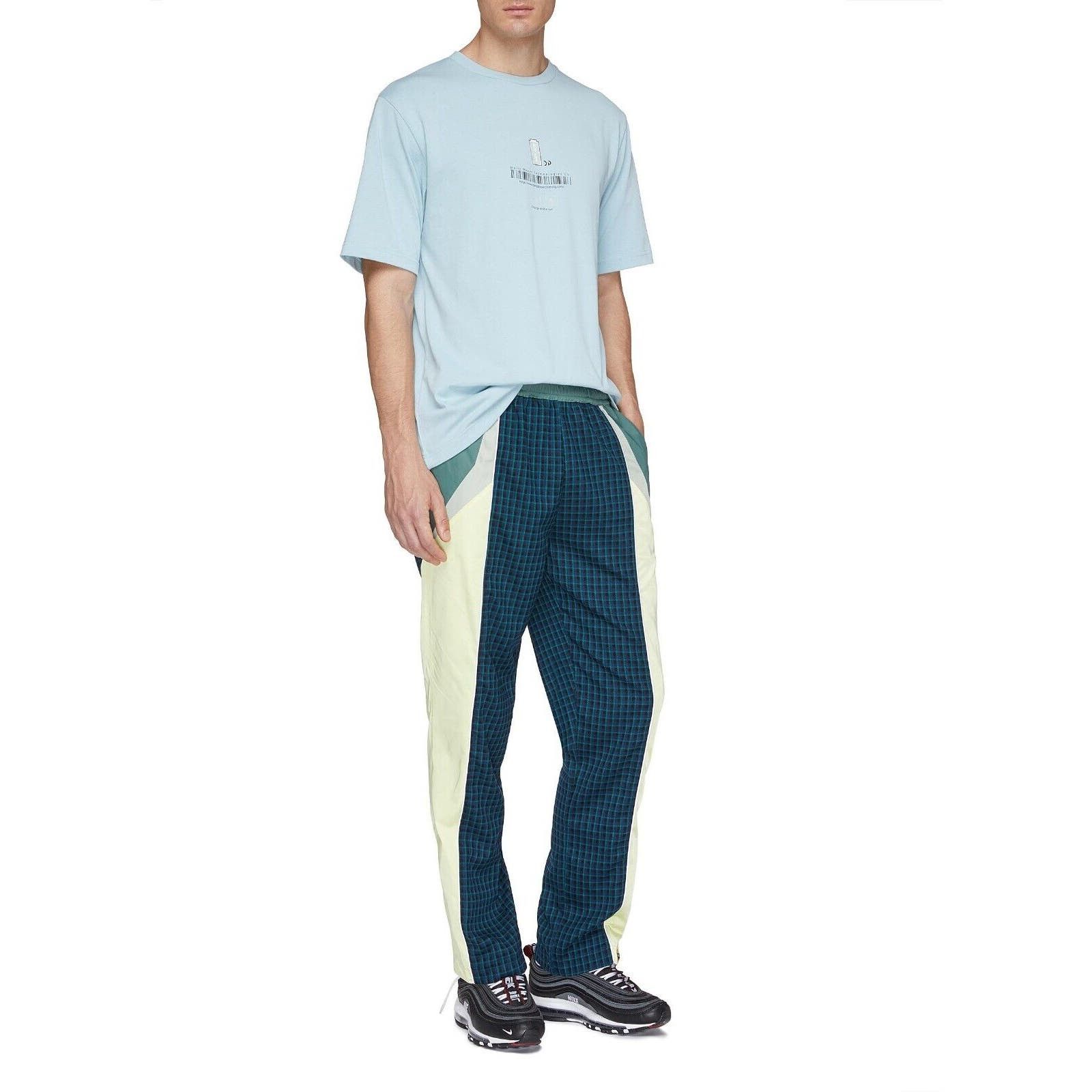 image of Daily Paper Fuka Check Plaid Patchwork Track Pants Xl, Men's (Size 32)