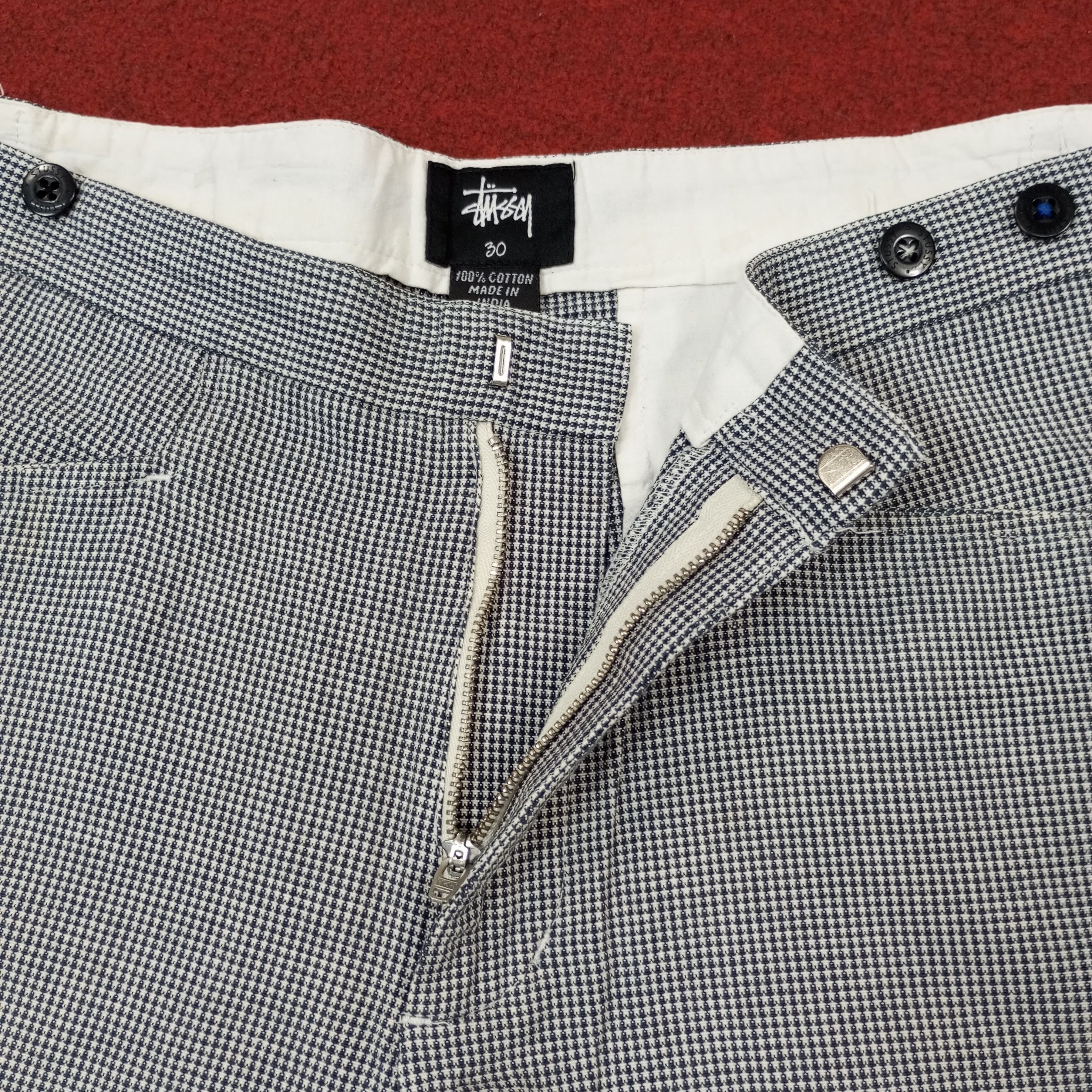 Stussy × Vintage Stussy Streetwear Custom Art Logo Style Short Pants c217n16 Size US 33 - 11 Thumbnail