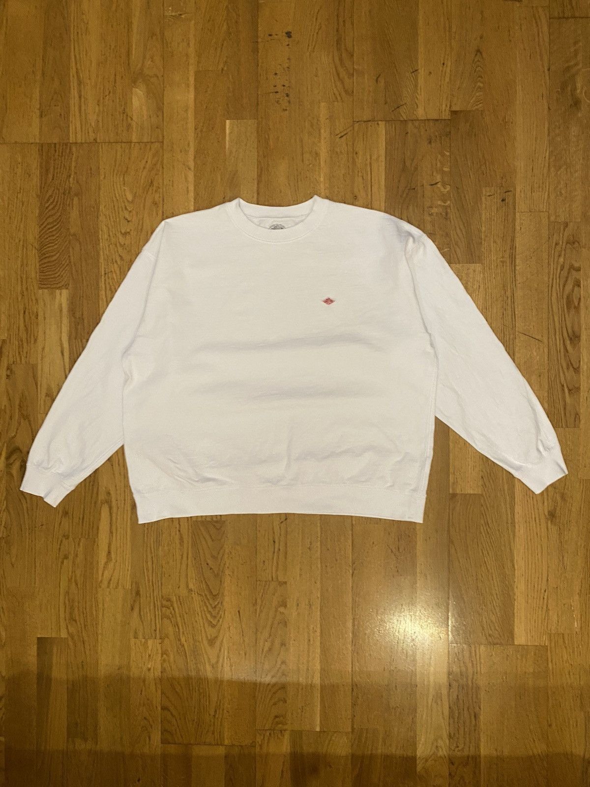 Danton Danton Vetements de Travail- white Sweatshirt Crewneck Size US S / EU 44-46 / 1 - 1 Thumbnail