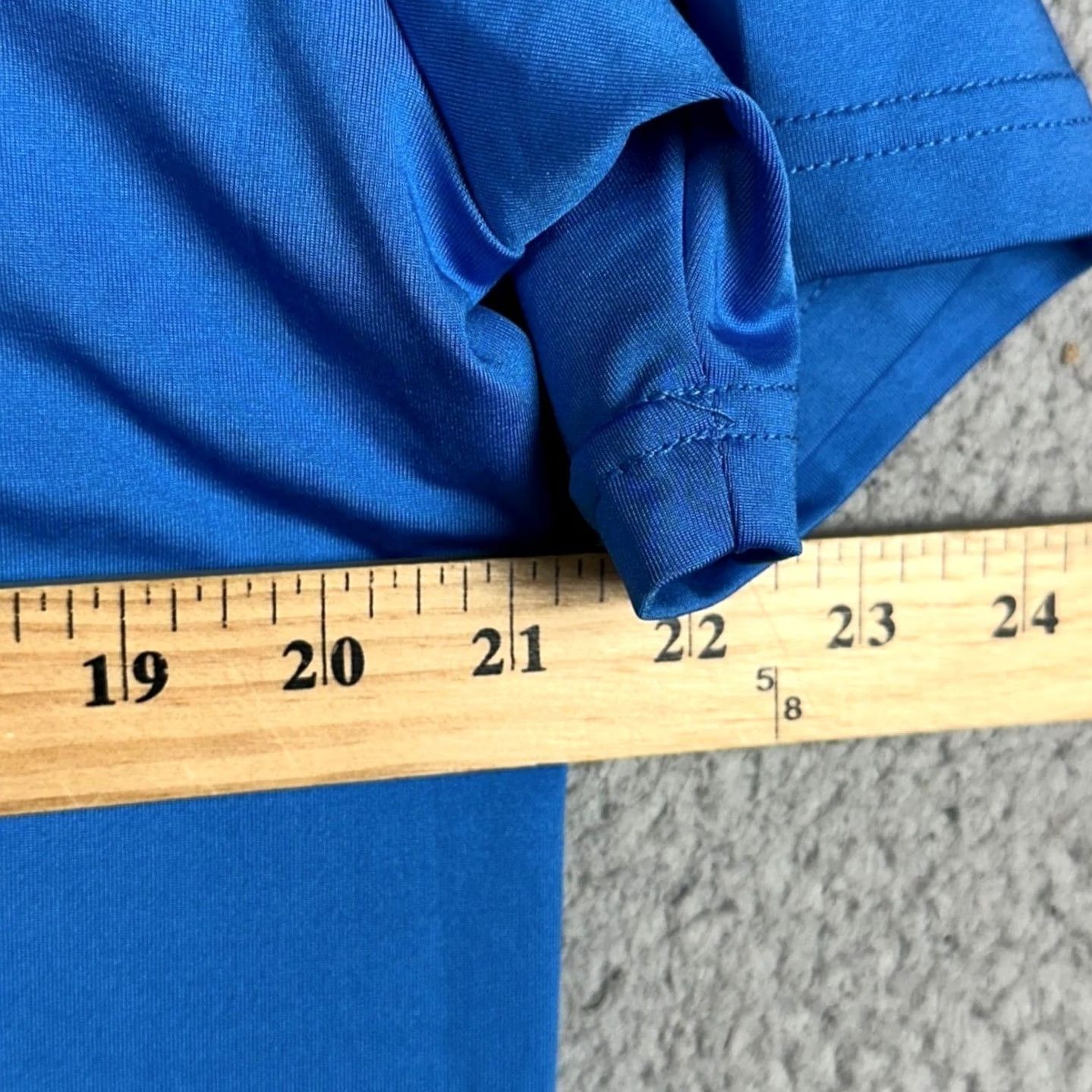 Vintage GOAT USA Polo Shirt Mens M Blue Short Sleeve Performance Golf Moisture Wicking Stretch Casual Activewear Size US M / EU 48-50 / 2 - 7 Thumbnail