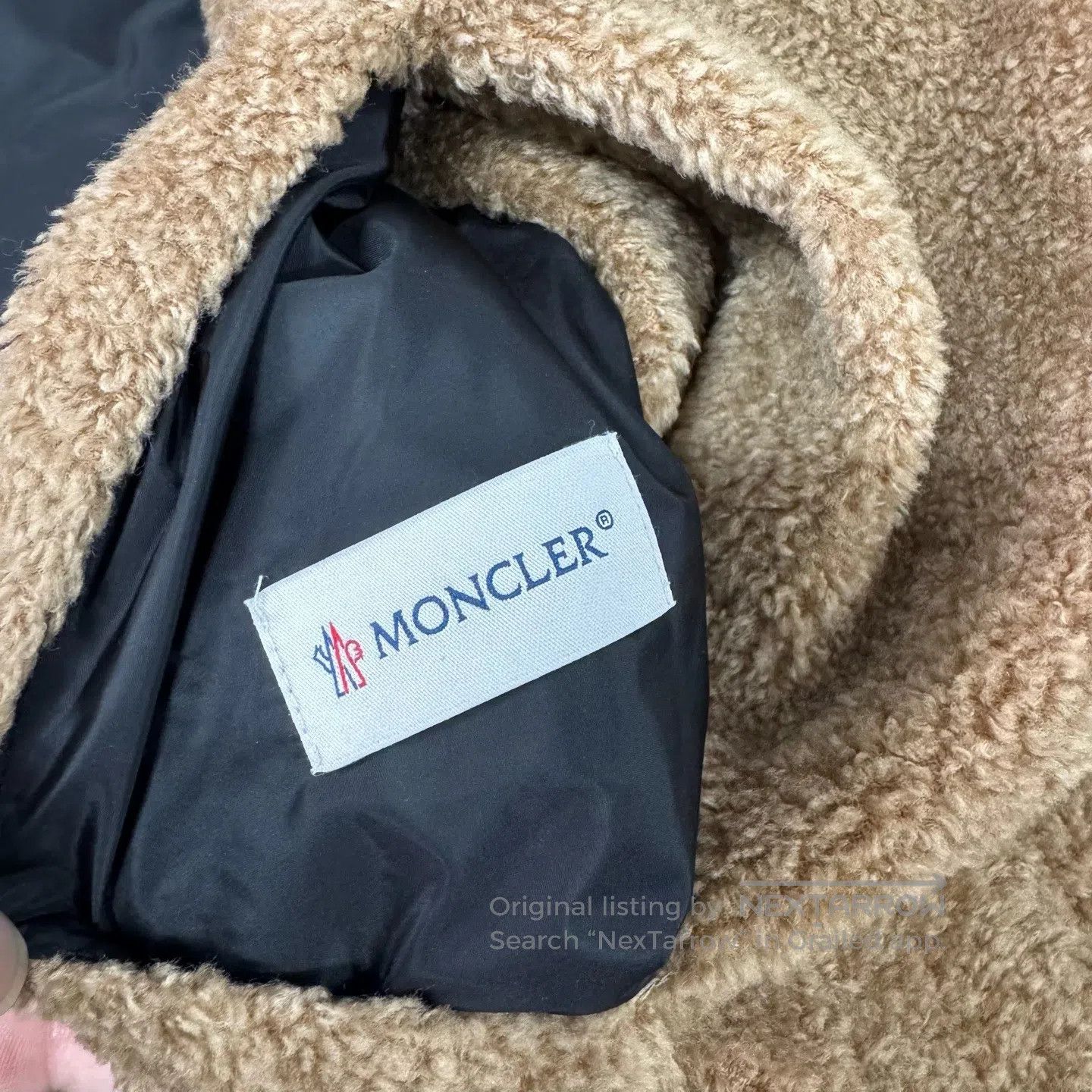 Moncler Moncler Maglia double-sided wearable camel-colored teddy w Size S / US 4 / IT 40 - 7 Thumbnail