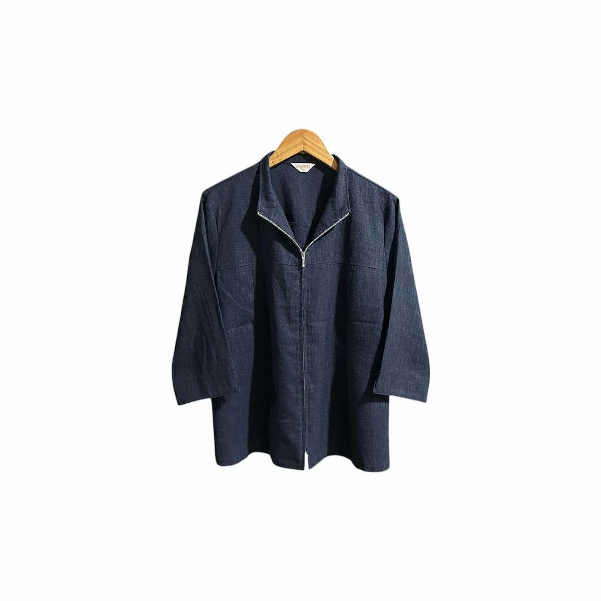 Japanese Brand 🔥Vintage Giorgio Festa Zip Shirt 3/4 Sleeve Japanese Style Size US L / EU 52-54 / 3 - 1 Thumbnail