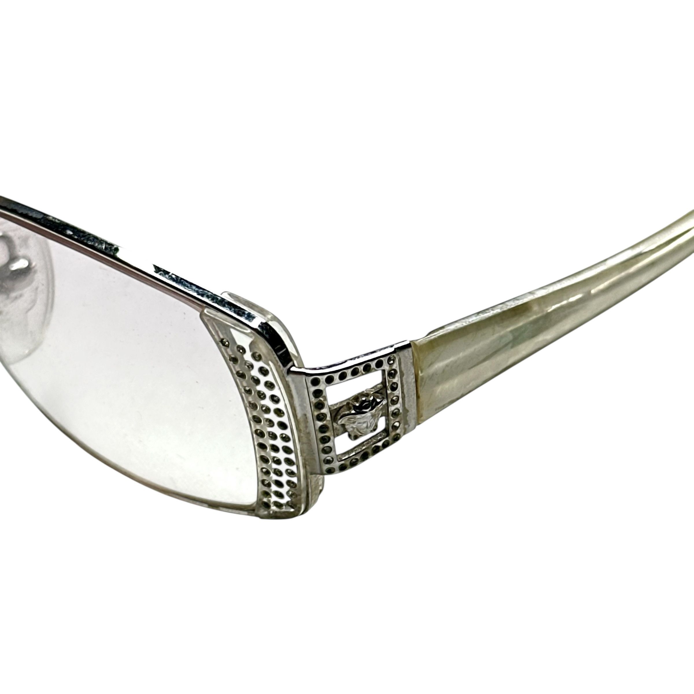 Versace Versace Swarovski Medusa Glasses Size ONE SIZE - 3 Thumbnail