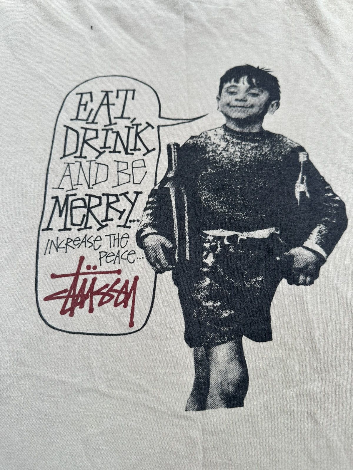 Stussy Vtg 80s Stussy photoprint tee Size US L / EU 52-54 / 3 - 3 Thumbnail