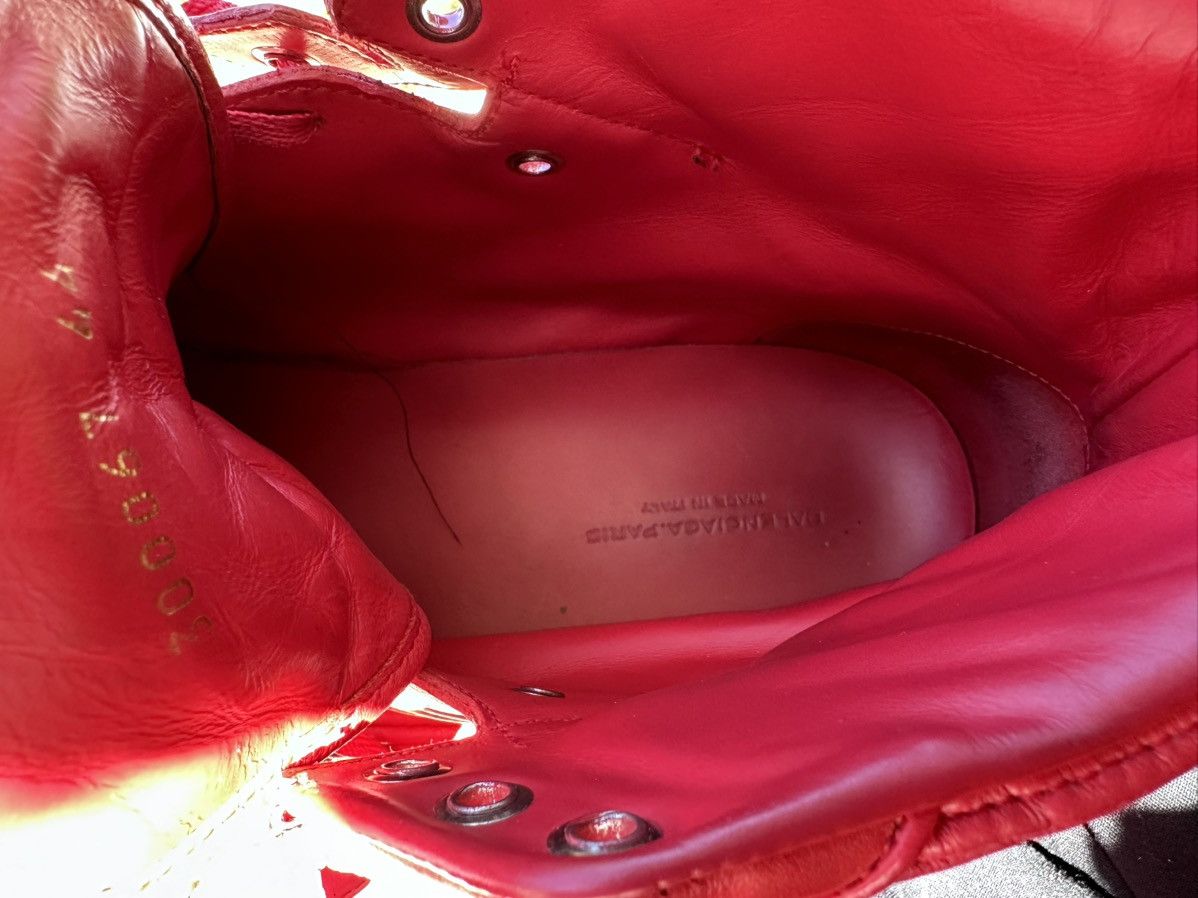 Balenciaga Balenciaga pleated sneaker Red Coates colorway sz44 Size US 11 / EU 44 - 7 Thumbnail