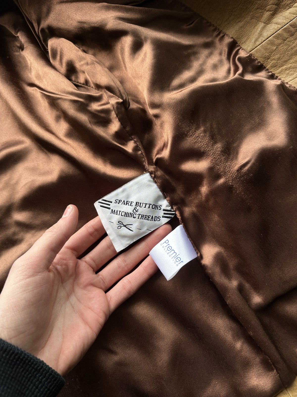 Other 🚨VNTG LEATHER JACKET AVANT GARDE WESTERN BROWN MOTO Size US M / EU 48-50 / 2 - 11 Thumbnail
