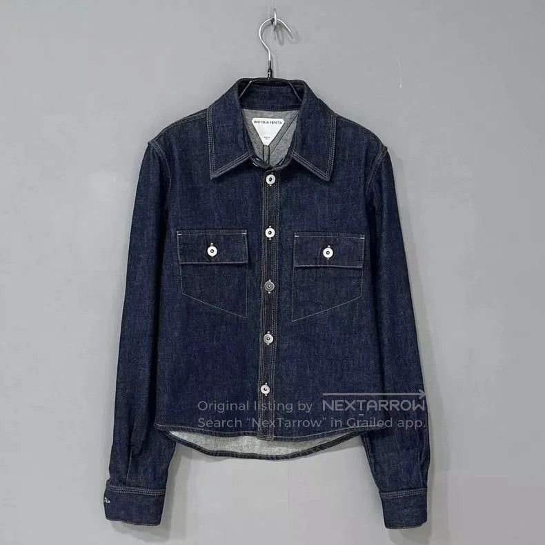 Bottega Veneta Bottega Veneta Denim Jacket with Pockets. Size US M / EU 48-50 / 2 - 2 Thumbnail