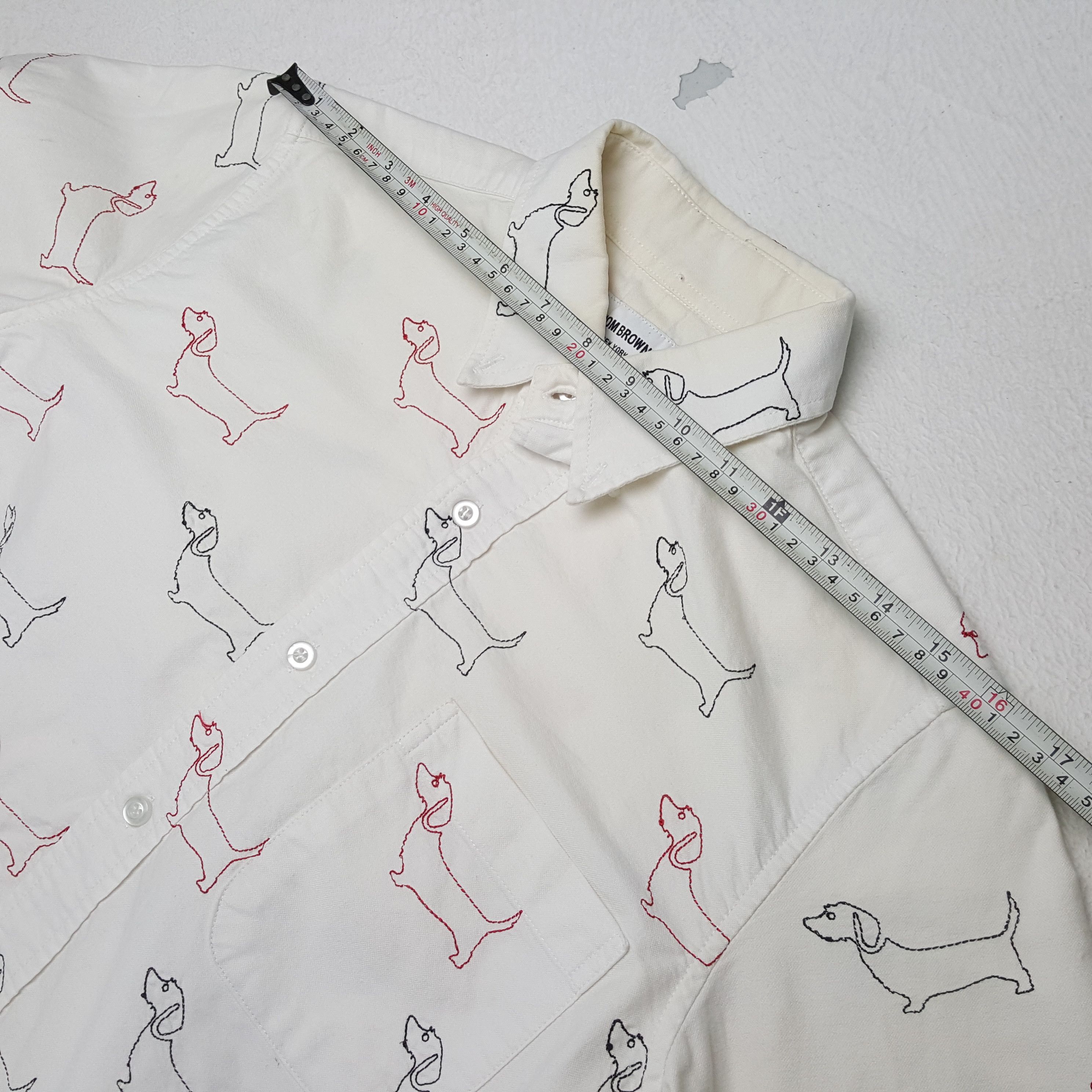 Designer × Vintage THOM BROWNE Fashion Brand Casual Style Shirt Size US S / EU 44-46 / 1 - 4 Thumbnail
