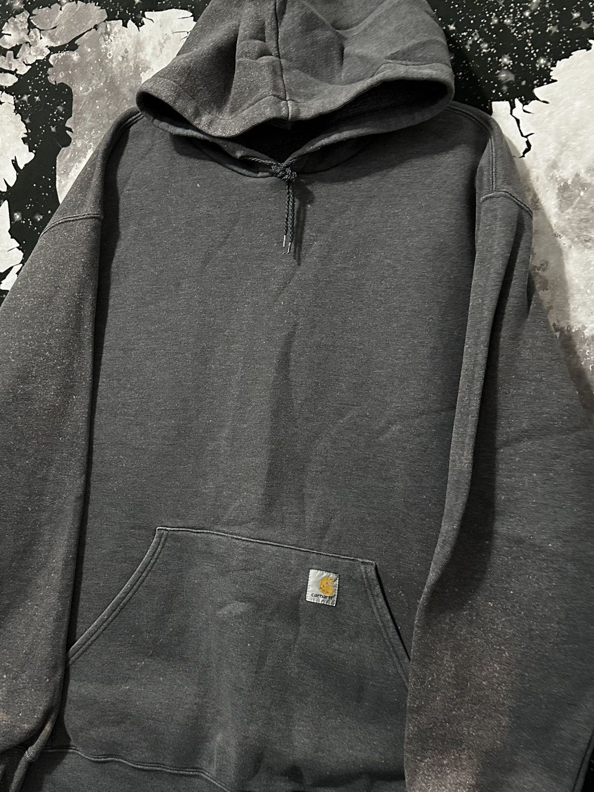 Carhartt Carhartt Loose Fit Grey Mens Hoodie Size US XL / EU 56 / 4 - 2 Thumbnail