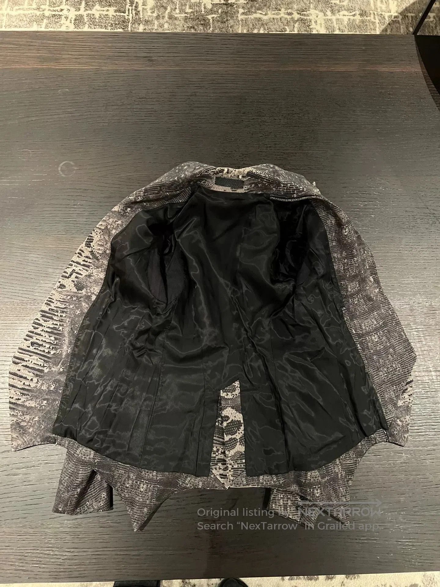 If Six Was Nine Reptile Snake Print Blazer Jacket. Size XS / US 0-2 / IT 36-38 - 5 Thumbnail