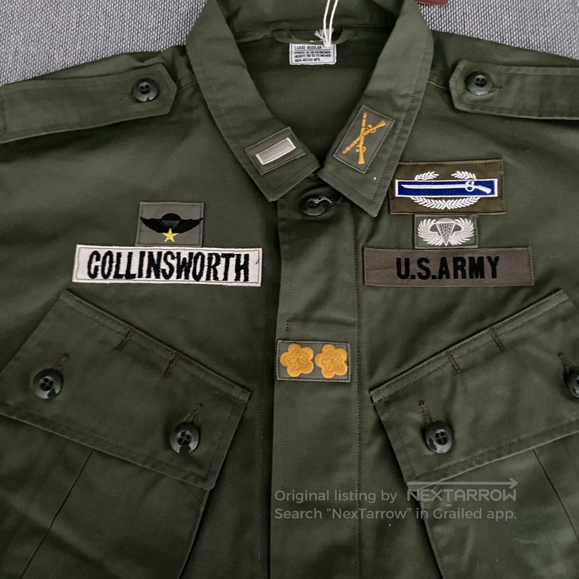 The Real McCoy's The Real Mccoys Vietnam War Jacket. Size US L / EU 52-54 / 3 - 3 Thumbnail