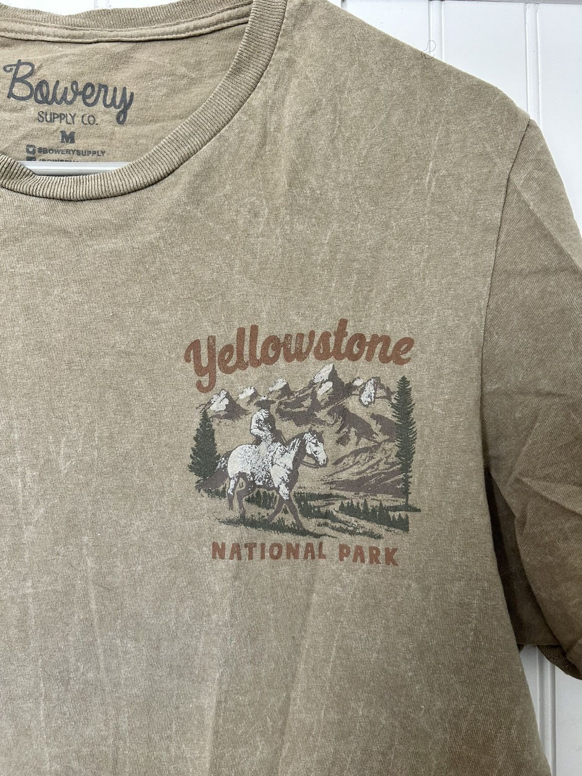 Other Yellowstone National Park Cowboy Tee – Vintage Wash Size US M / EU 48-50 / 2 - 3 Thumbnail