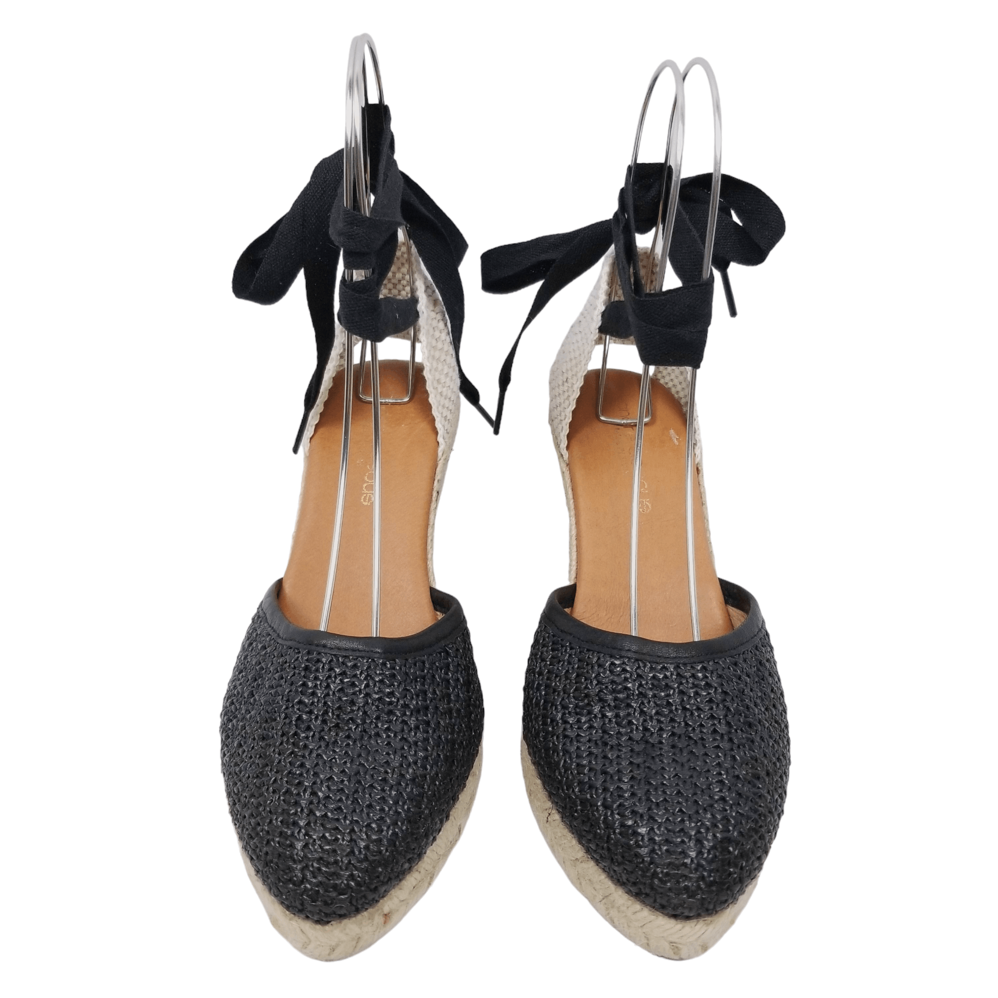 Other Andre Assous Ensley Espadrille Lace-Up Wedge Size US 8 / IT 38 - 2 Thumbnail