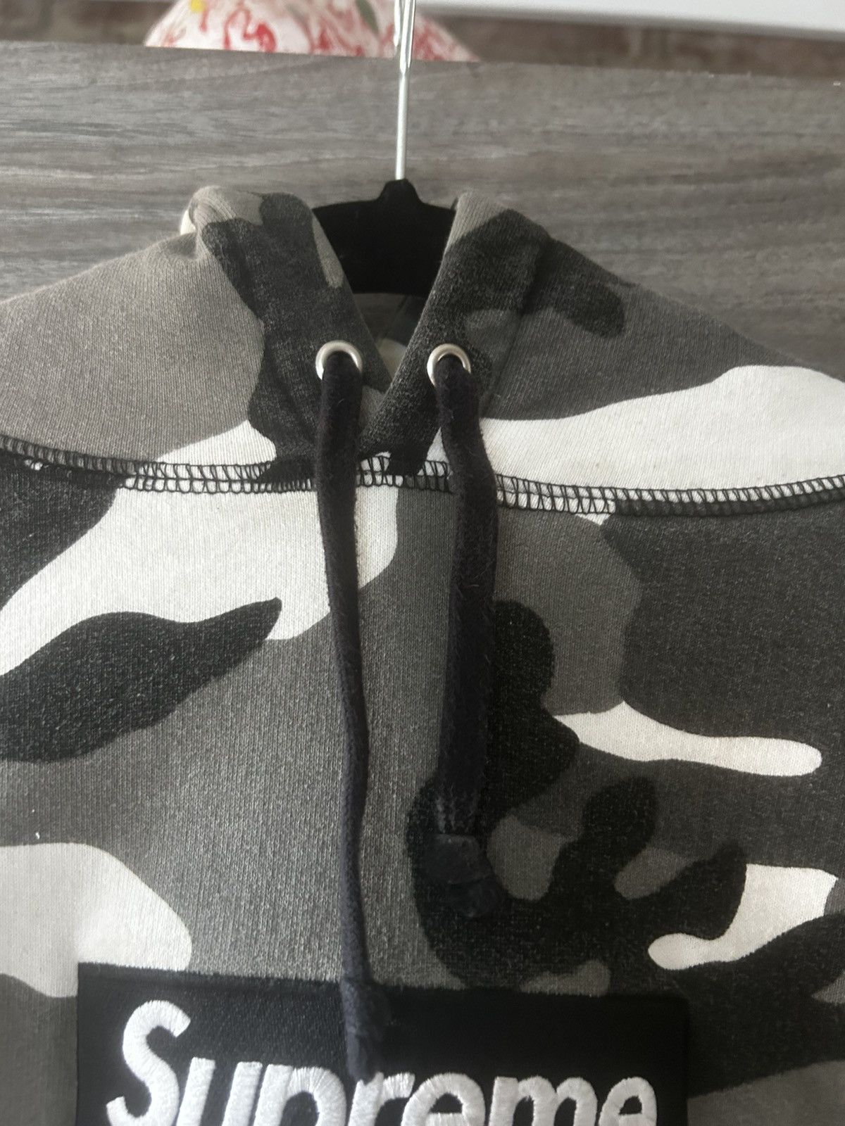 Supreme Supreme FW13' Snow Camo Box Logo Hoodie Size US L / EU 52-54 / 3 - 3 Thumbnail