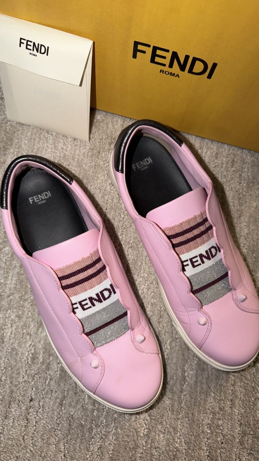 Fendi Fendi Slip Ons Size US 7.5 / IT 37.5 - 7 Thumbnail