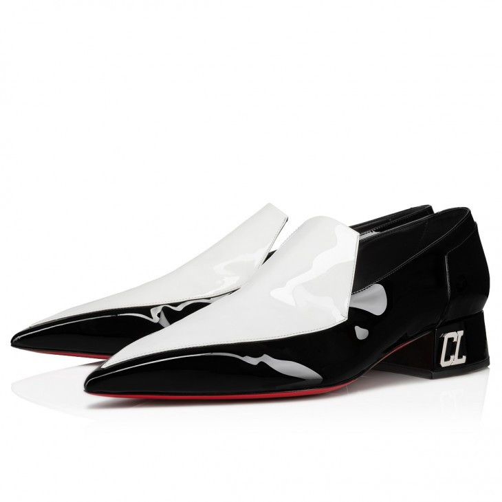 Christian Louboutin Aiglon 30 Patent Leather in white Size US 12 / EU 45 - 1 Thumbnail