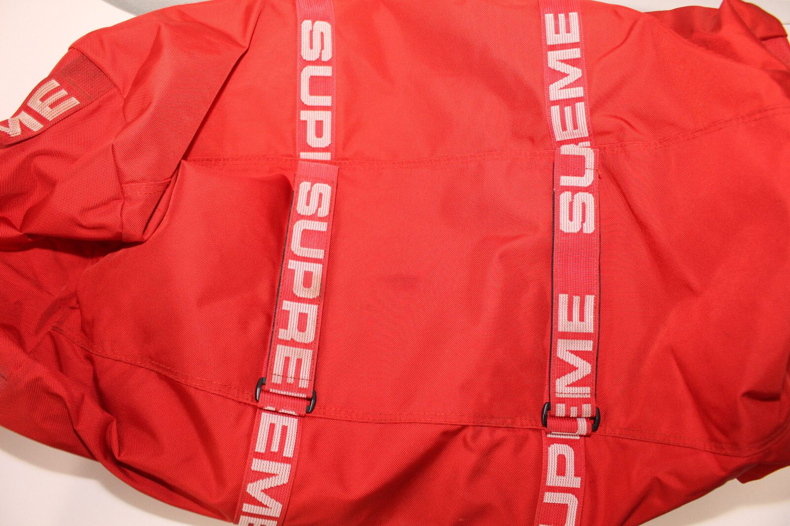Supreme Supreme Cordura SS18 Large Duffle Bag Red - 100% Authentic Size ONE SIZE - 8 Thumbnail