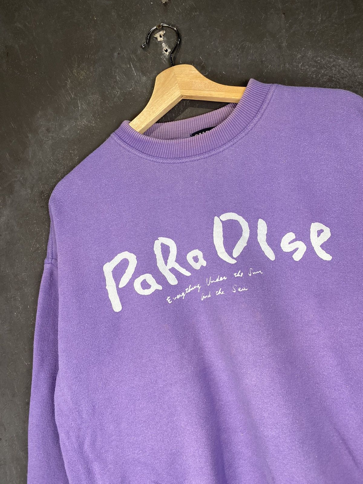 Japanese Brand × Vintage Calza Paradise Boxy Cropped Crewneck Size L / US 10 / IT 46 - 2 Thumbnail