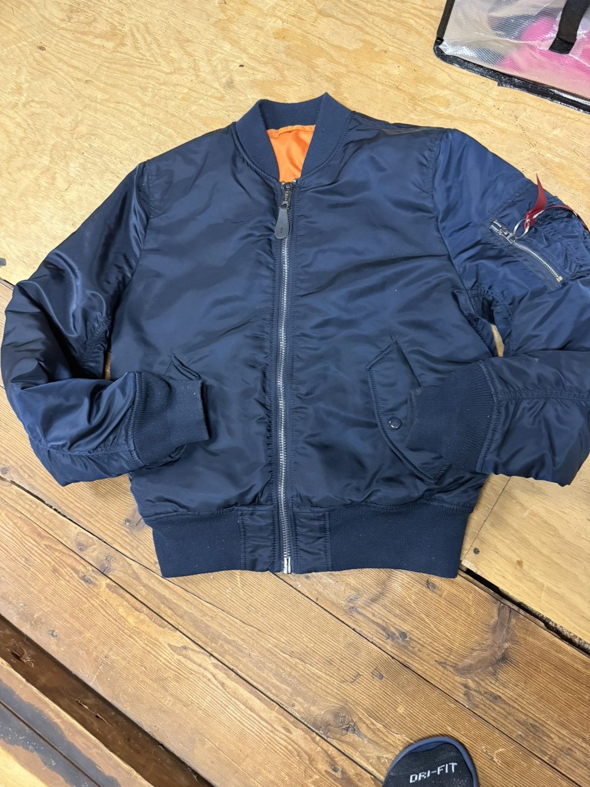Alpha Industries Flight bomber jacket Size US M / EU 48-50 / 2 - 1 Thumbnail