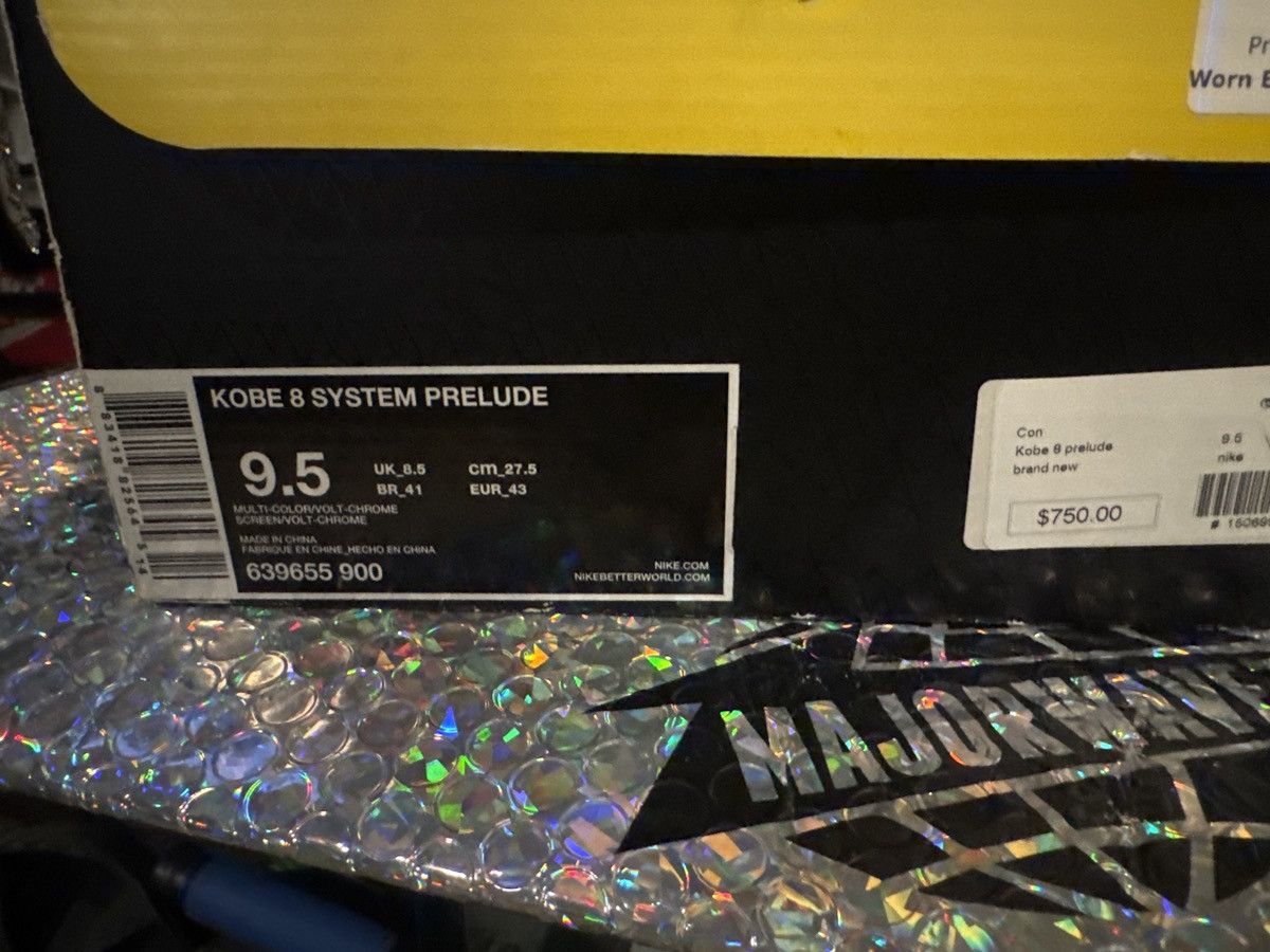 Nike Kobe 8 Prelude Size US 9.5 / EU 42-43 - 7 Thumbnail