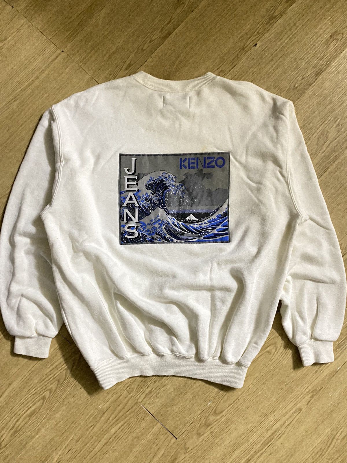 Kenzo Big Logo Kenzo Crewneck Size US M / EU 48-50 / 2 - 1 Thumbnail