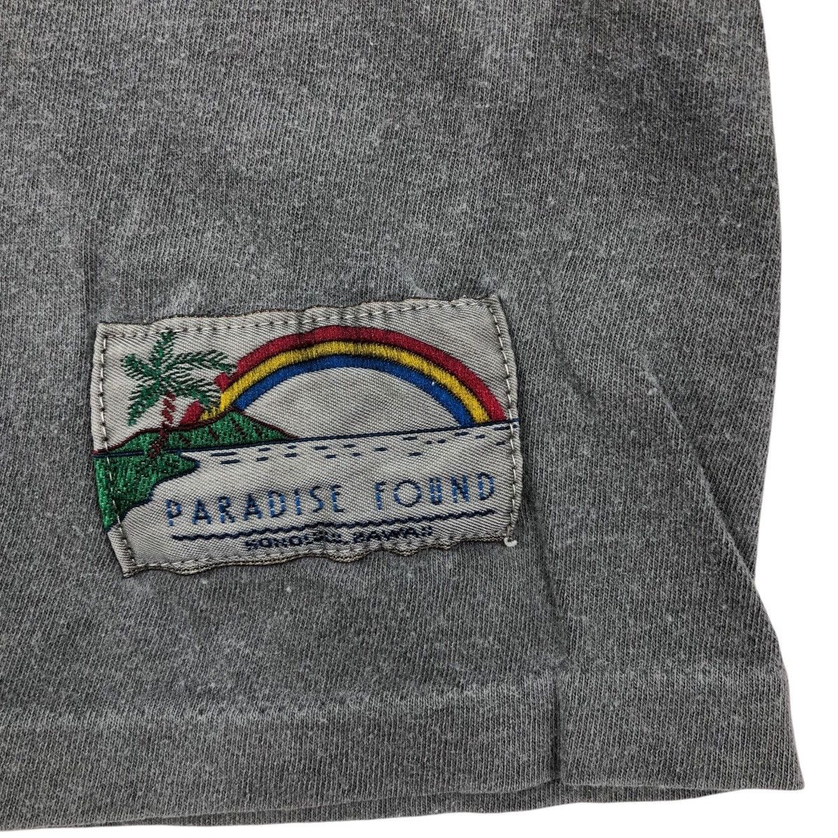 Vintage Vintage 90s Paradise Found Honolulu Hawaii TShirt Healthknit Size US M / EU 48-50 / 2 - 3 Thumbnail