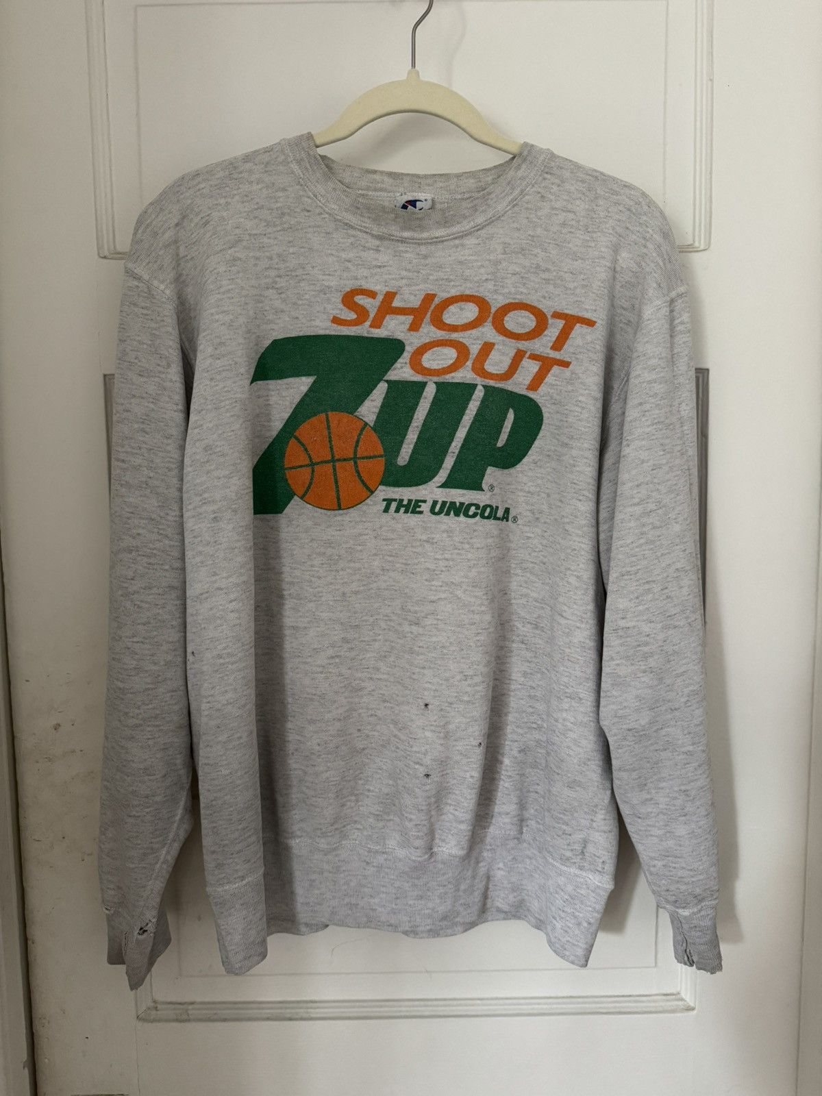 Champion Vintage champion 7up sweater - Medium/Small Size US L / EU 52-54 / 3 - 1 Thumbnail