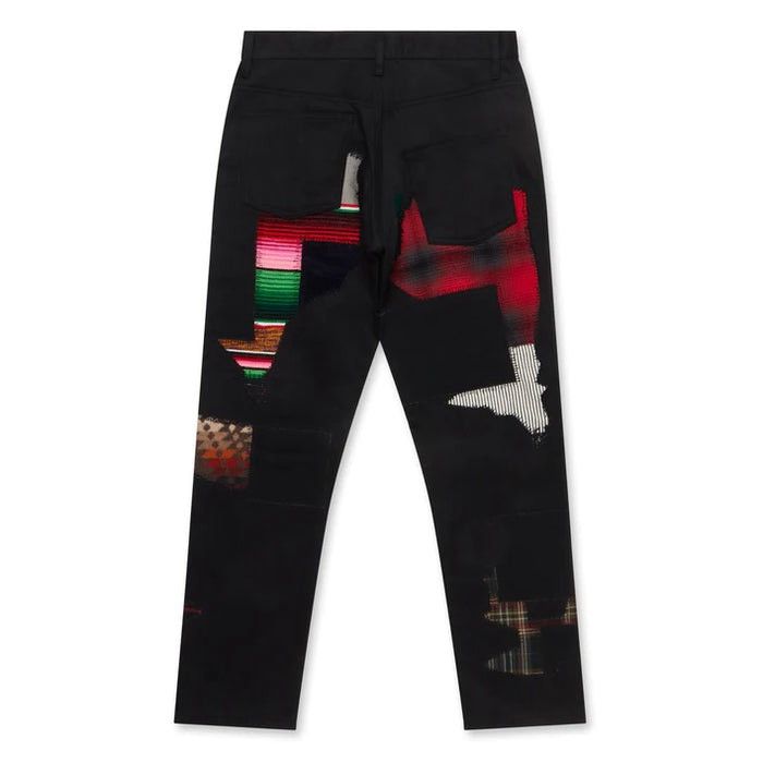 Junya Watanabe × Levi's × Pendleton Junya Watanabe Jamiroquai Pendleton Patchwork Denim Size US 29 - 2 Thumbnail