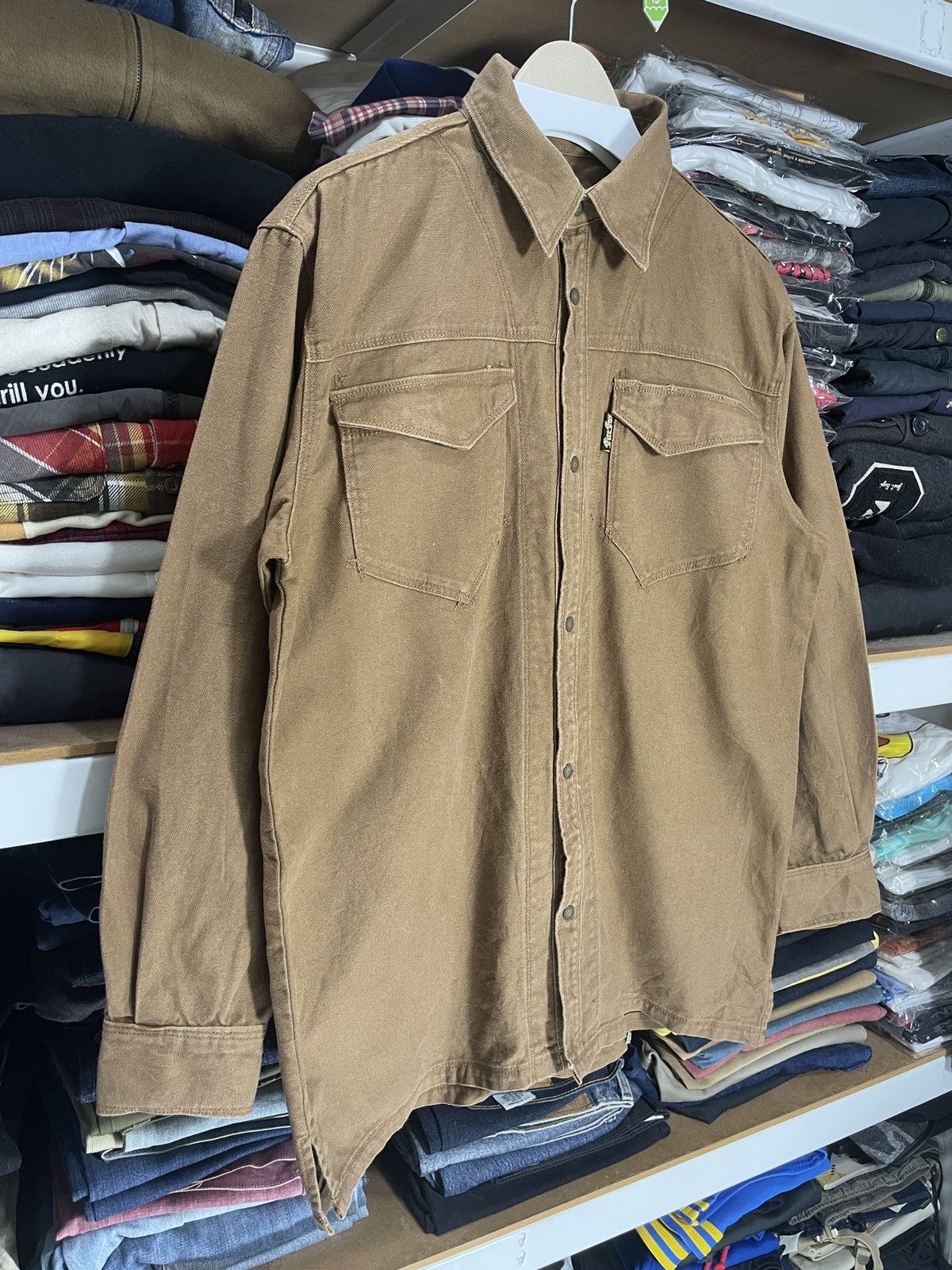 Fox Racing × Japanese Brand Fire Fox FF Armor Model Worker Jacket Size US XL / EU 56 / 4 - 2 Thumbnail