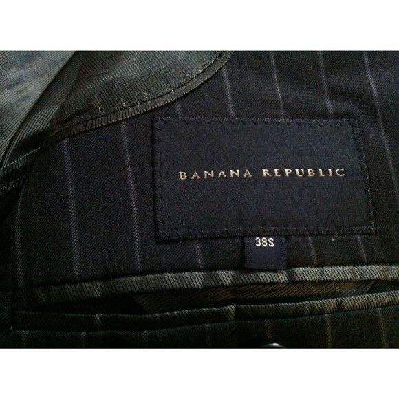 Banana Republic BANANA REPUBLIC MEN'S 100%WOOL JACKET BLAZER SIZE: 38S Size 38S - 5 Thumbnail