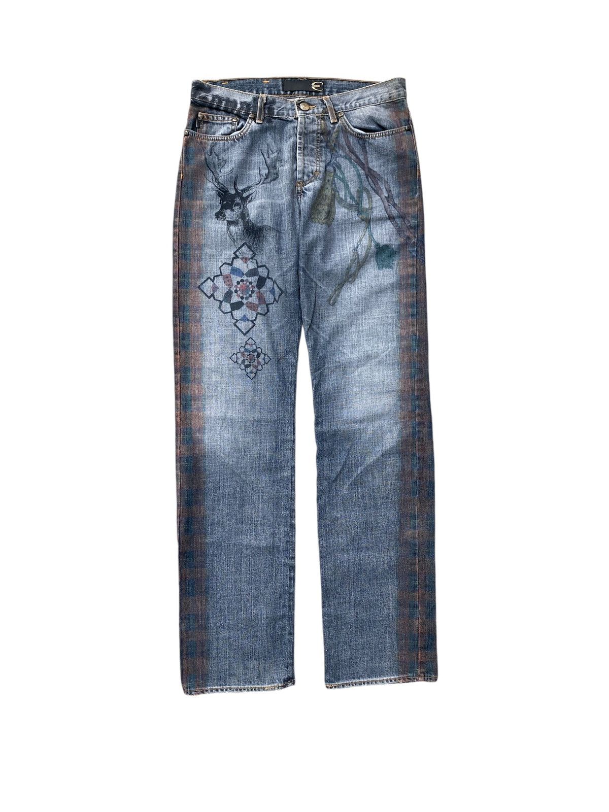 Roberto Cavalli AW07 Just Cavalli Native animal print pants Size US 29 - 2 Thumbnail