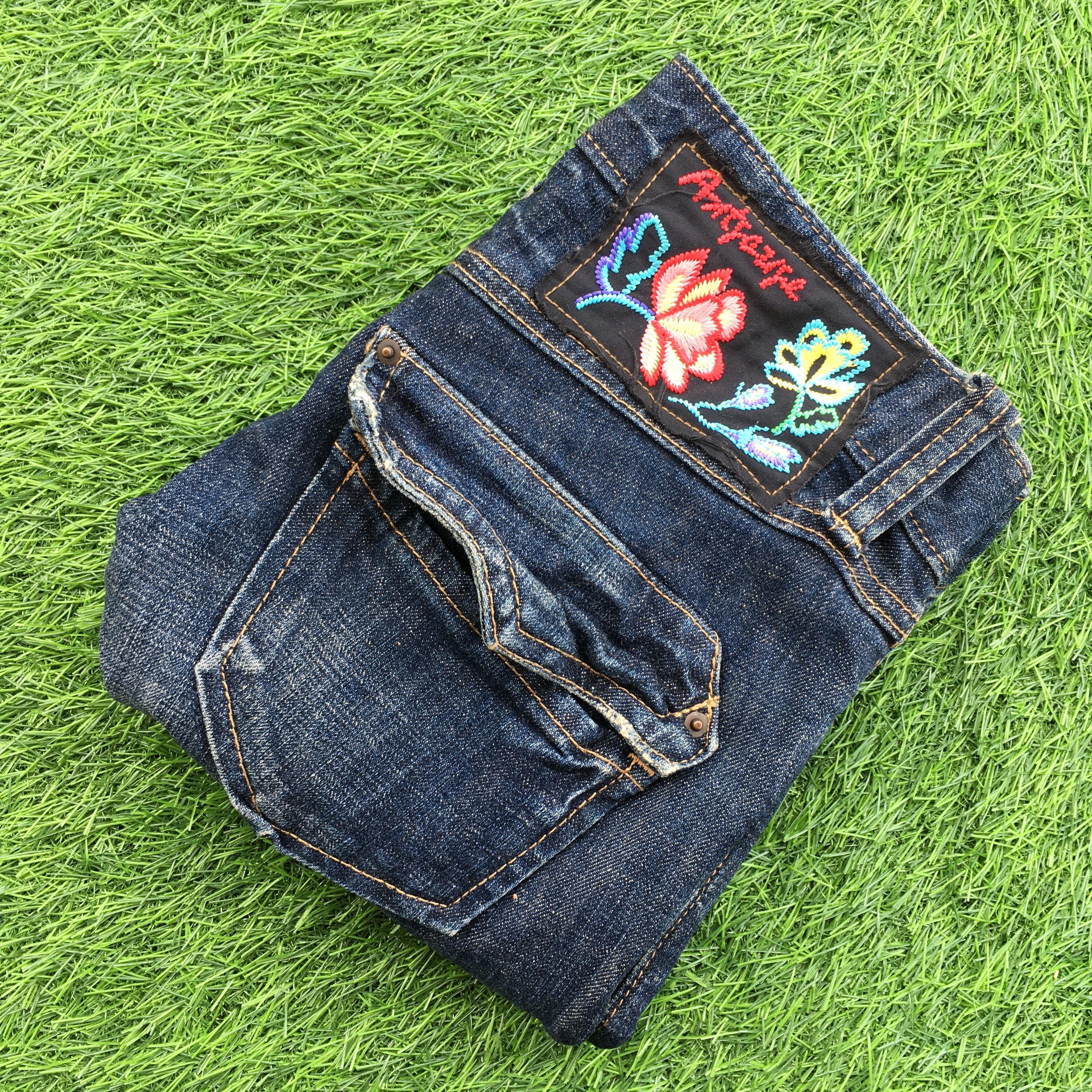 Japanese Brand Japanese Low Waist Skinny Denim Pants D-1192 Size 25" / US 0 / IT 36 - 6 Thumbnail
